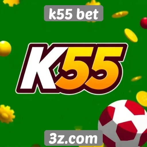 Tipos de jogos disponíveis no site k55 bet
